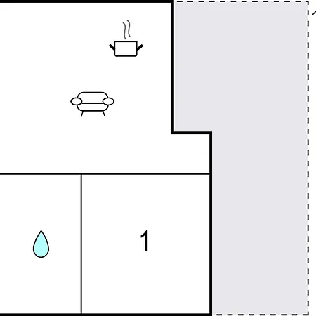 1 Bedroom In Apartmán *